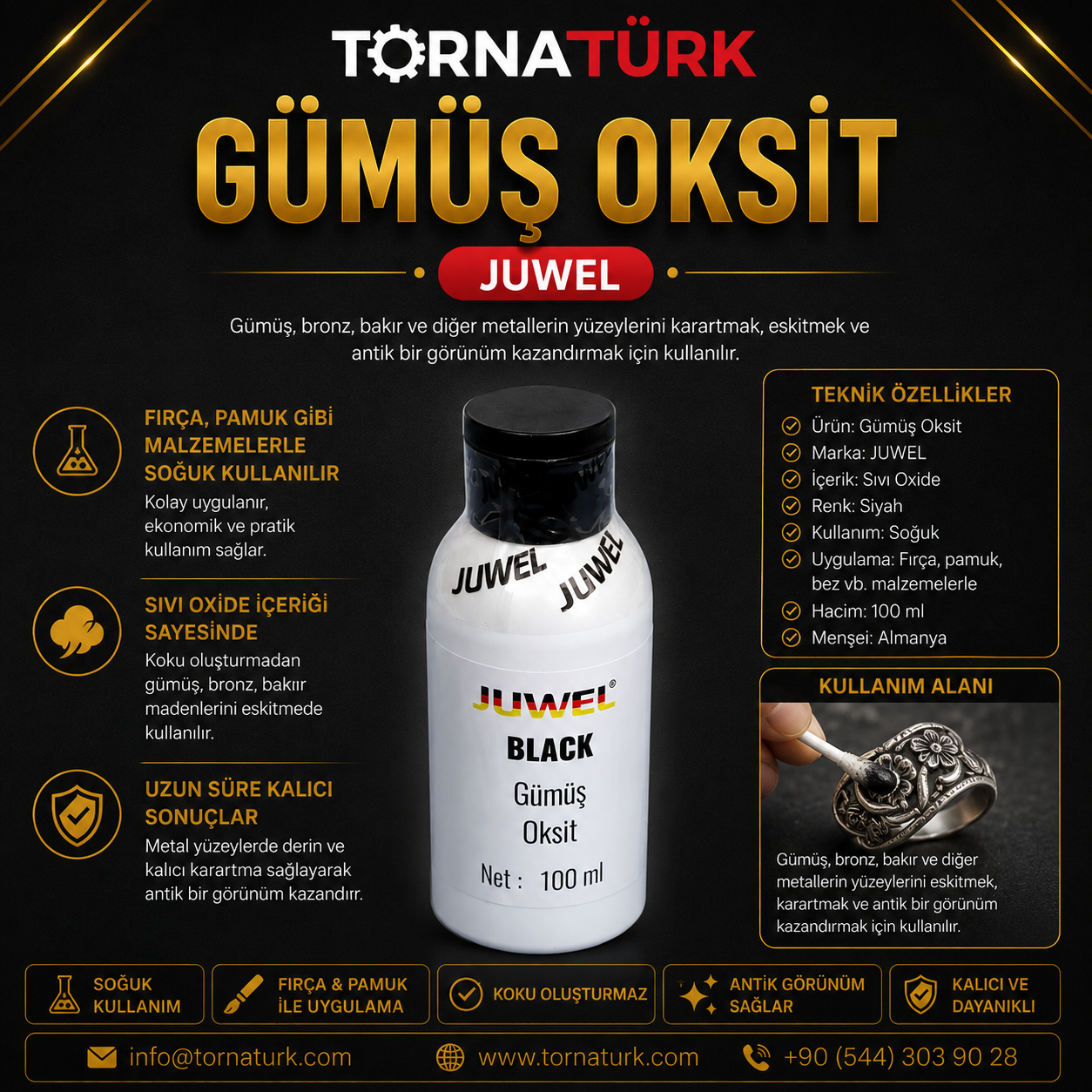 Gümüş oksit juwel marka