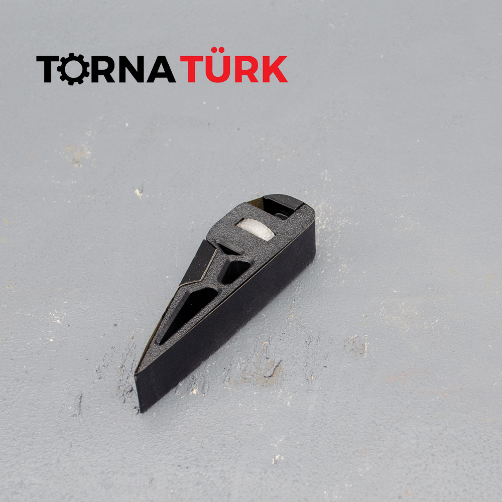 plastik zımpara sabitleme kolu siyah sivri